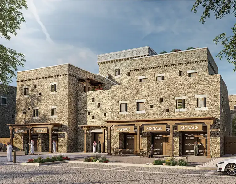 هندسة جبال ساراوات المعمارية