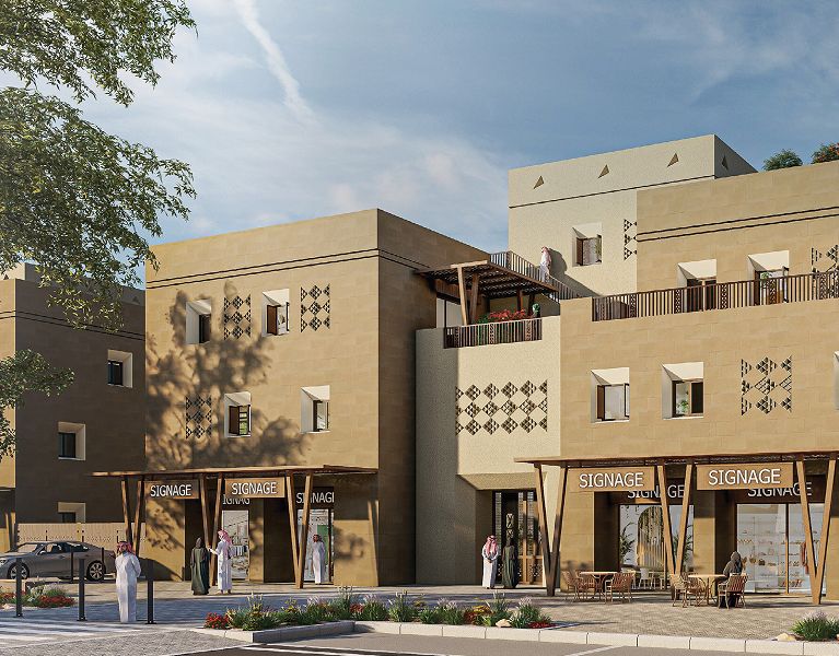 Sarawat Mountains Architecture